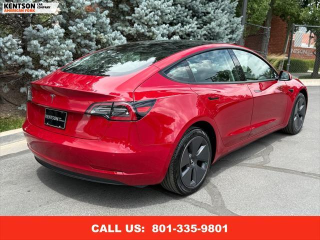 used 2022 Tesla Model 3 car, priced at $24,950