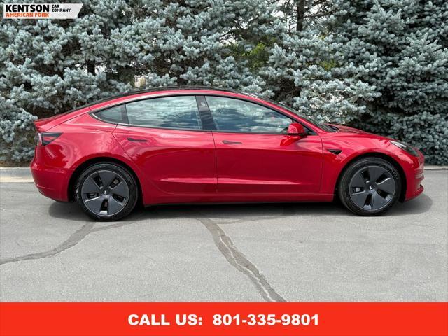 used 2022 Tesla Model 3 car, priced at $24,950