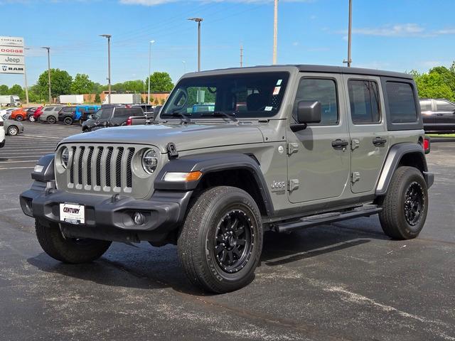 used 2020 Jeep Wrangler Unlimited car, priced at $26,977