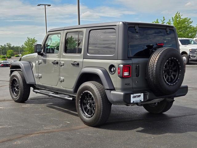 used 2020 Jeep Wrangler Unlimited car, priced at $26,977