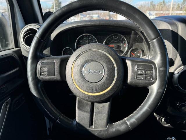 used 2014 Jeep Wrangler Unlimited car, priced at $13,975