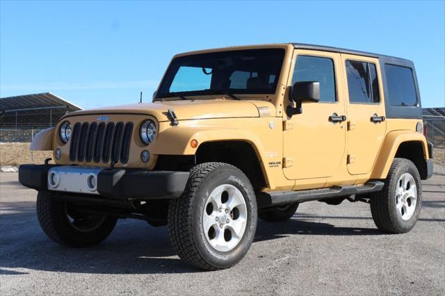 used 2014 Jeep Wrangler Unlimited car, priced at $16,975