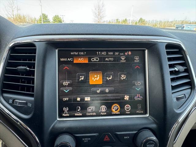 used 2015 Jeep Grand Cherokee car, priced at $12,975