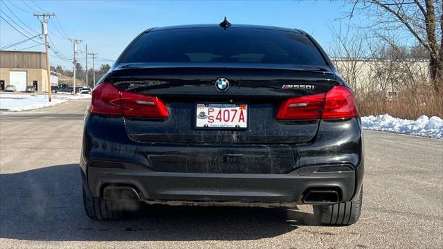 used 2018 BMW M550 car, priced at $20,500