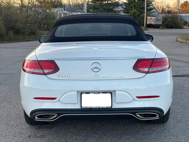 used 2018 Mercedes-Benz C-Class car, priced at $24,975