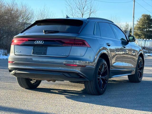 used 2020 Audi Q8 car, priced at $35,975