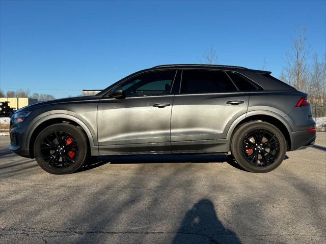 used 2020 Audi Q8 car, priced at $35,975