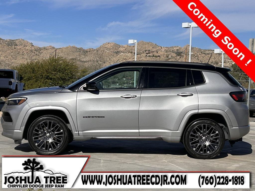 used 2022 Jeep Compass car, priced at $21,000