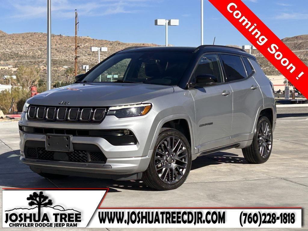 used 2022 Jeep Compass car, priced at $21,000