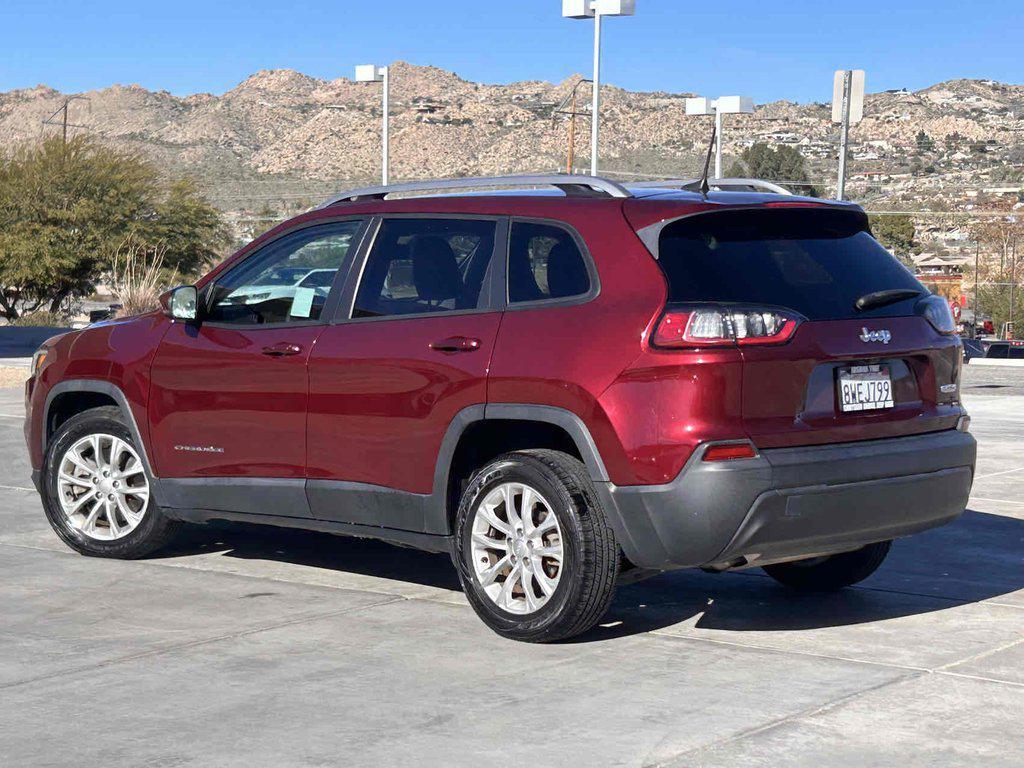 used 2021 Jeep Cherokee car, priced at $15,000