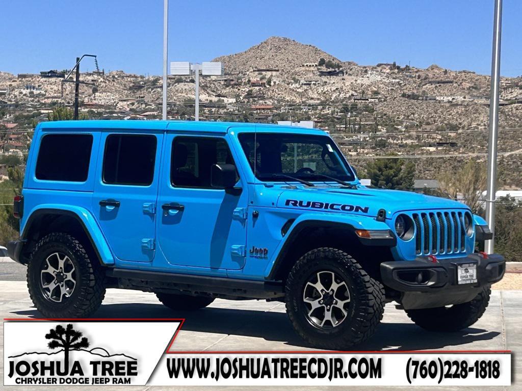 used 2021 Jeep Wrangler Unlimited car, priced at $34,000