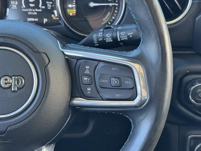 used 2022 Jeep Wrangler Unlimited 4xe car, priced at $34,500