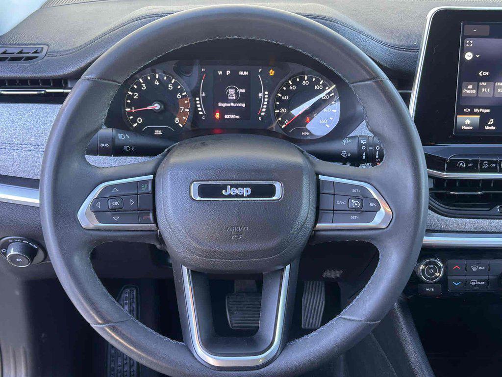 used 2022 Jeep Compass car, priced at $17,500