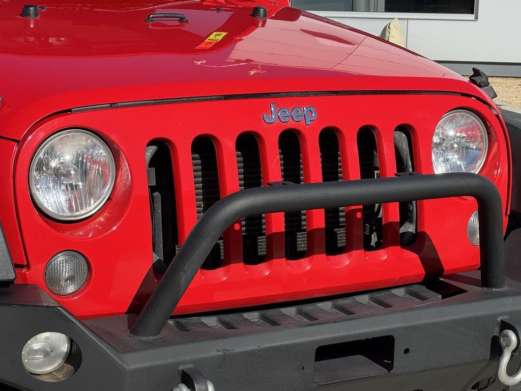 used 2015 Jeep Wrangler Unlimited car, priced at $15,500