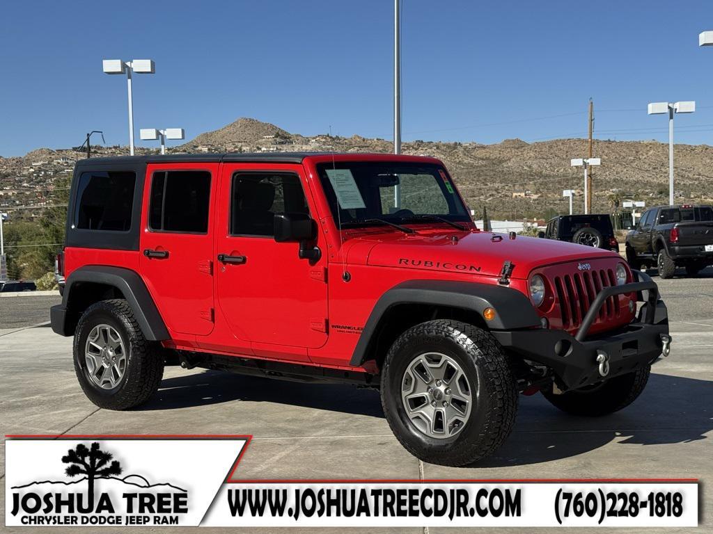 used 2015 Jeep Wrangler Unlimited car, priced at $15,500