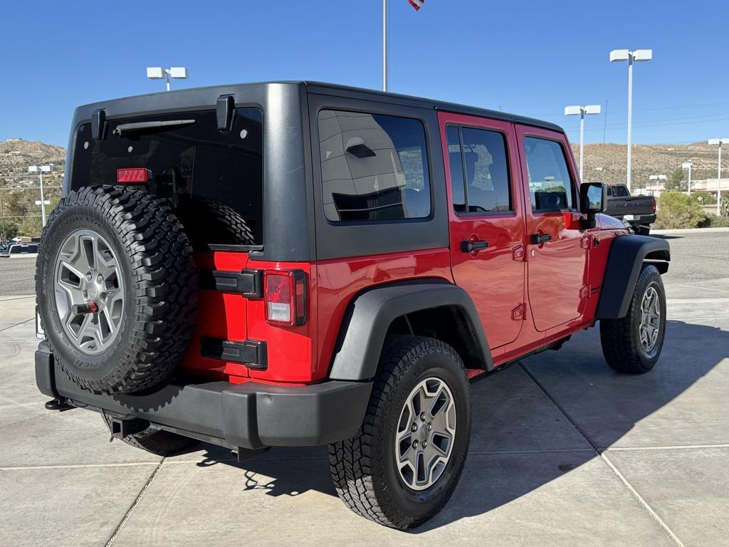 used 2015 Jeep Wrangler Unlimited car, priced at $15,500