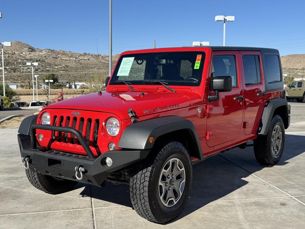 used 2015 Jeep Wrangler Unlimited car, priced at $15,500