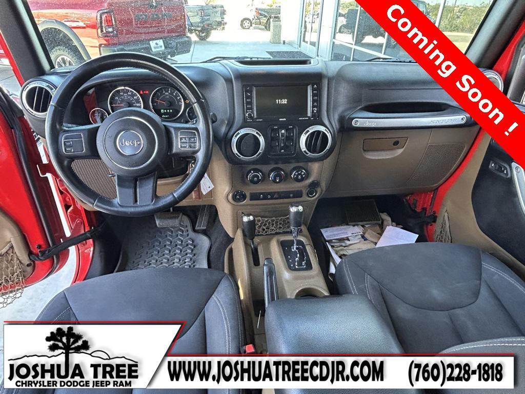used 2015 Jeep Wrangler Unlimited car, priced at $17,000