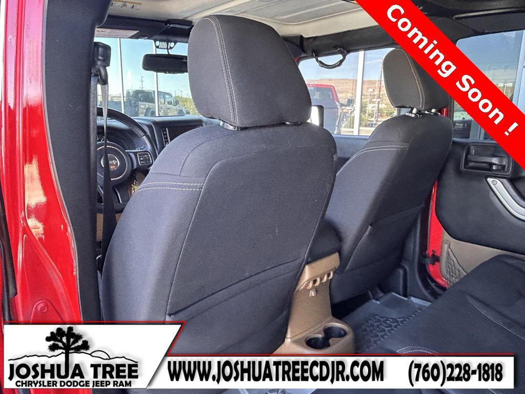 used 2015 Jeep Wrangler Unlimited car, priced at $17,000
