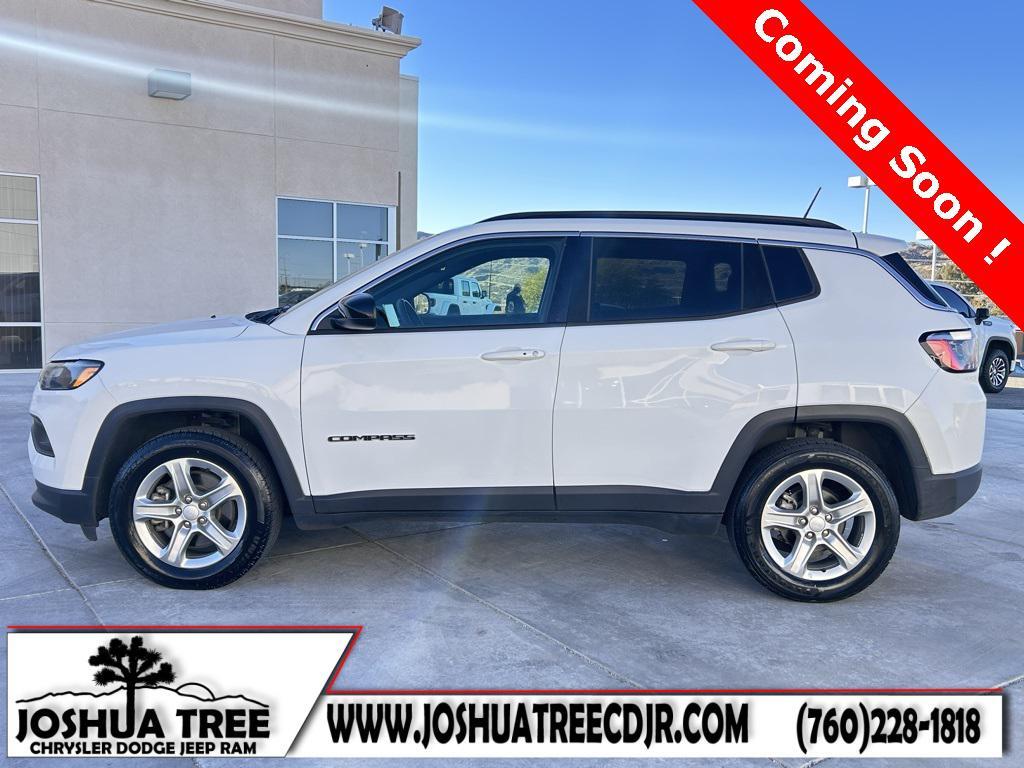 used 2023 Jeep Compass car, priced at $19,000