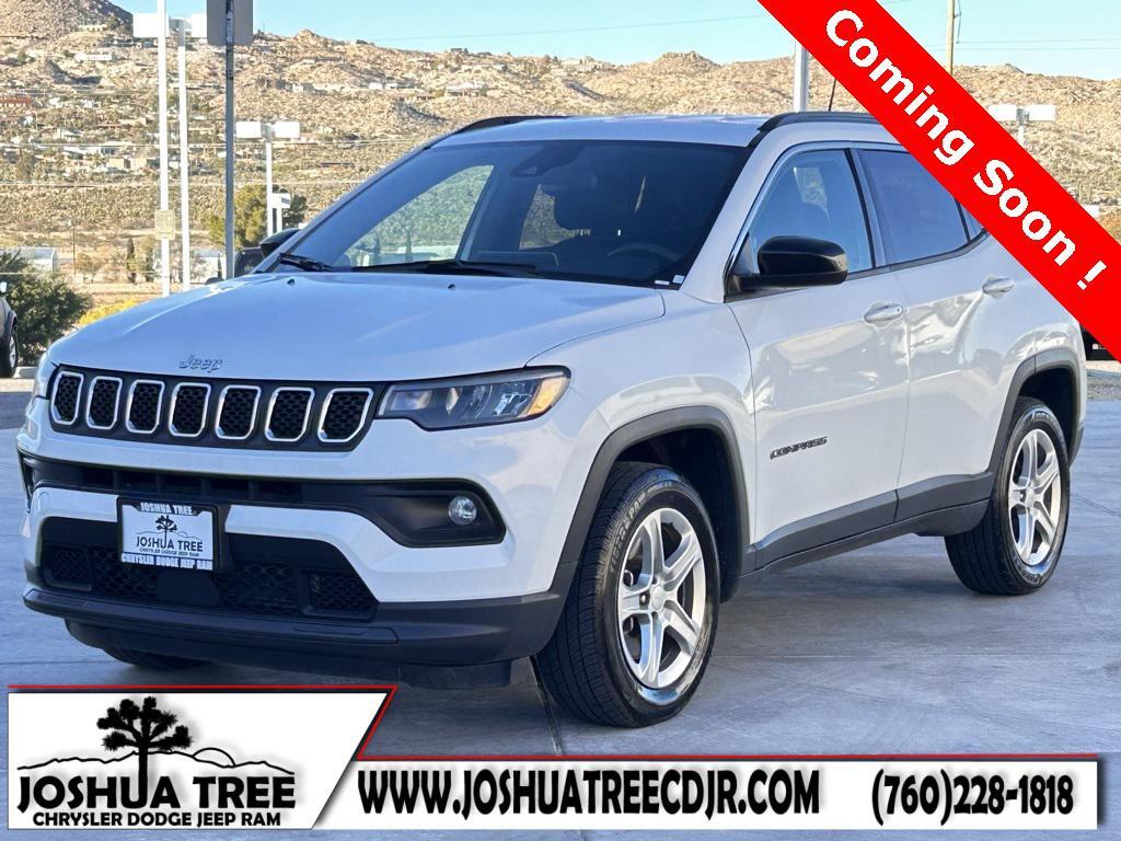 used 2023 Jeep Compass car, priced at $19,000