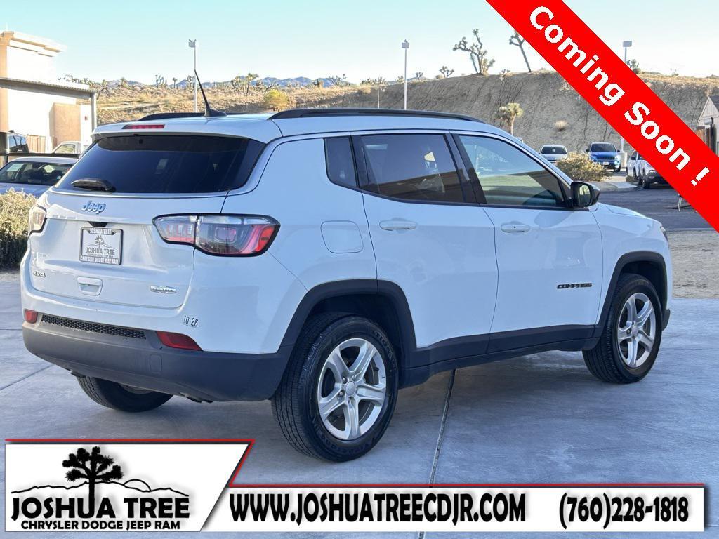 used 2023 Jeep Compass car, priced at $19,000
