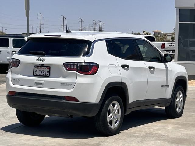 used 2022 Jeep Compass car, priced at $18,500