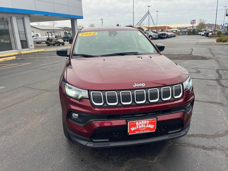 used 2022 Jeep Compass car, priced at $20,000