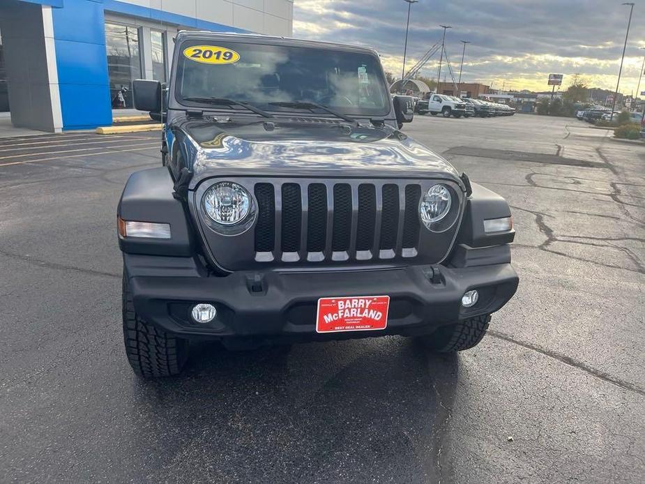 used 2019 Jeep Wrangler Unlimited car, priced at $22,500