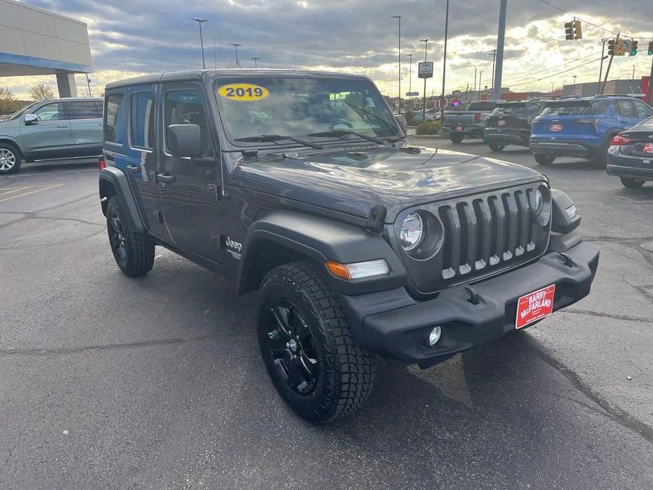 used 2019 Jeep Wrangler Unlimited car, priced at $22,500