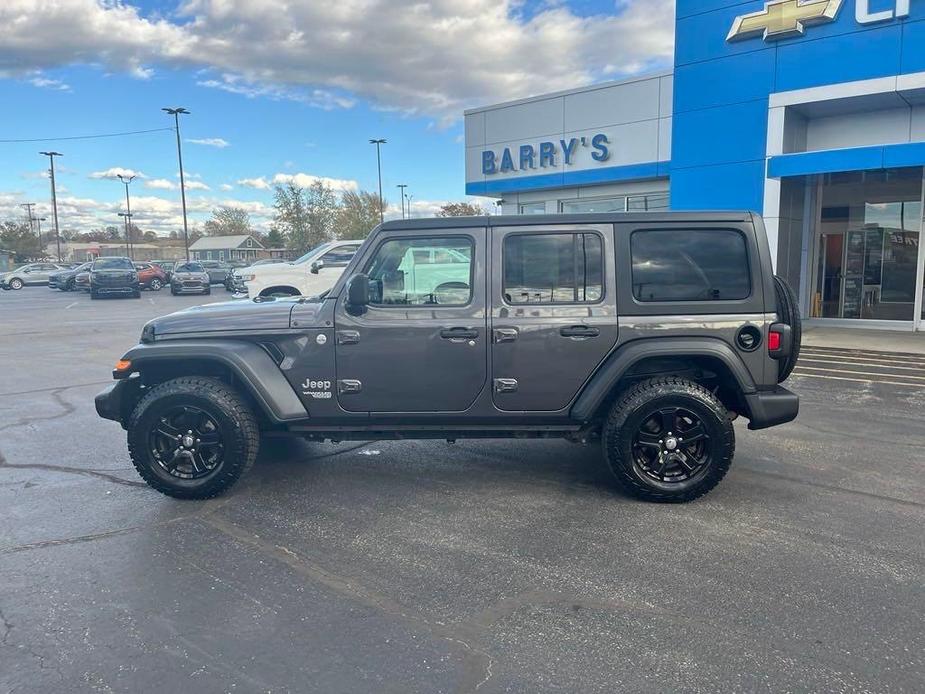 used 2019 Jeep Wrangler Unlimited car, priced at $22,500