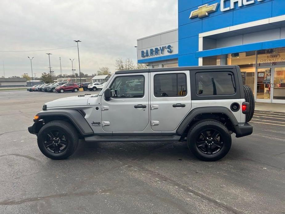 used 2020 Jeep Wrangler Unlimited car, priced at $30,500