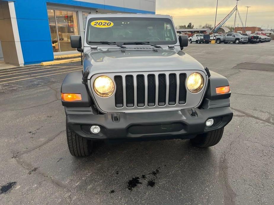 used 2020 Jeep Wrangler Unlimited car, priced at $30,500