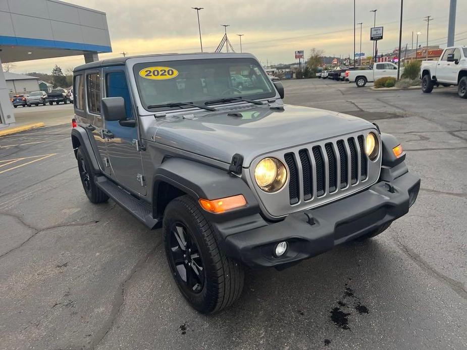 used 2020 Jeep Wrangler Unlimited car, priced at $30,500