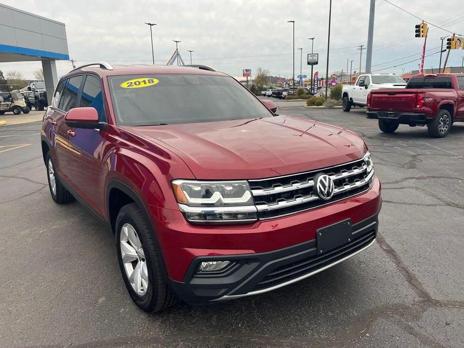 used 2018 Volkswagen Atlas car, priced at $14,000