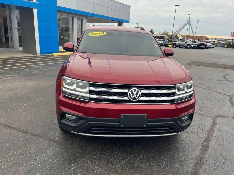 used 2018 Volkswagen Atlas car, priced at $14,000