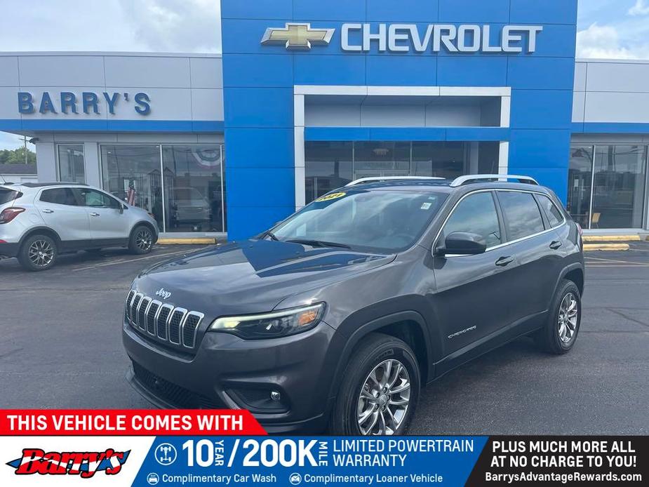 used 2021 Jeep Cherokee car, priced at $21,000