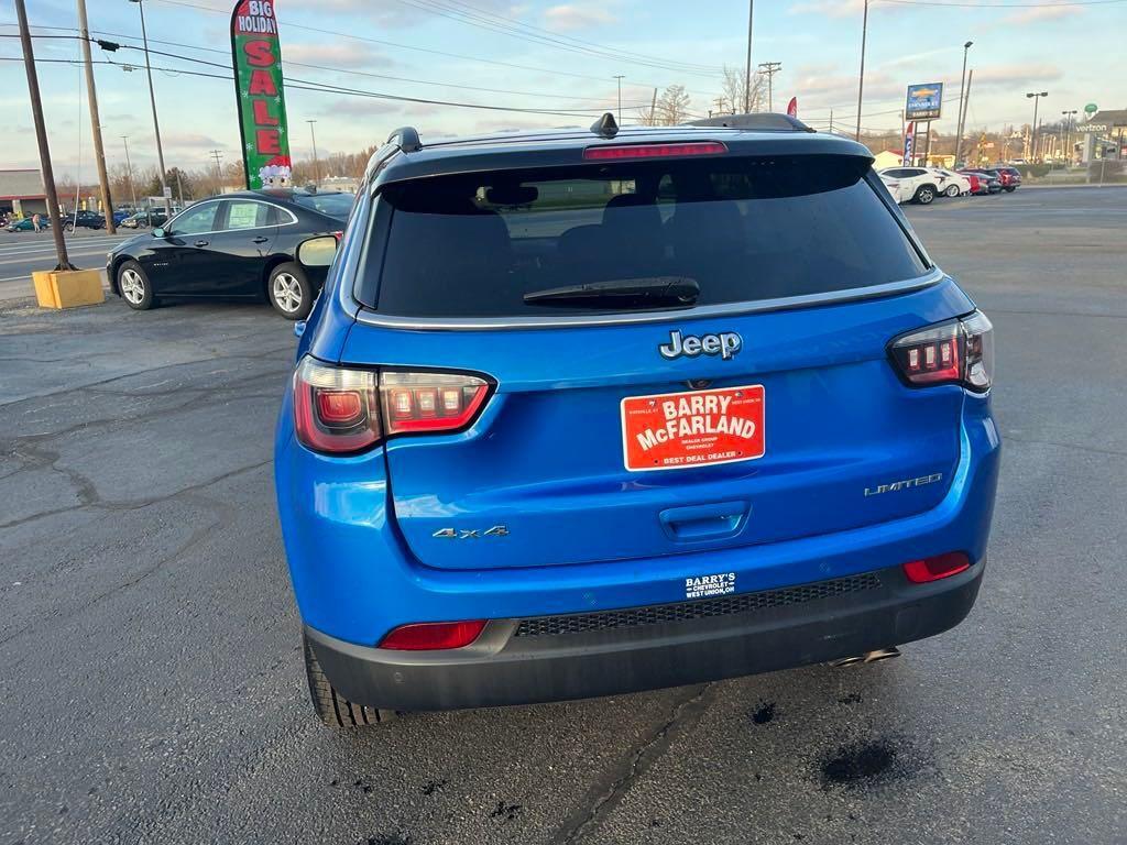 used 2021 Jeep Compass car, priced at $17,000