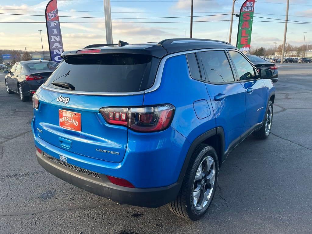 used 2021 Jeep Compass car, priced at $17,000