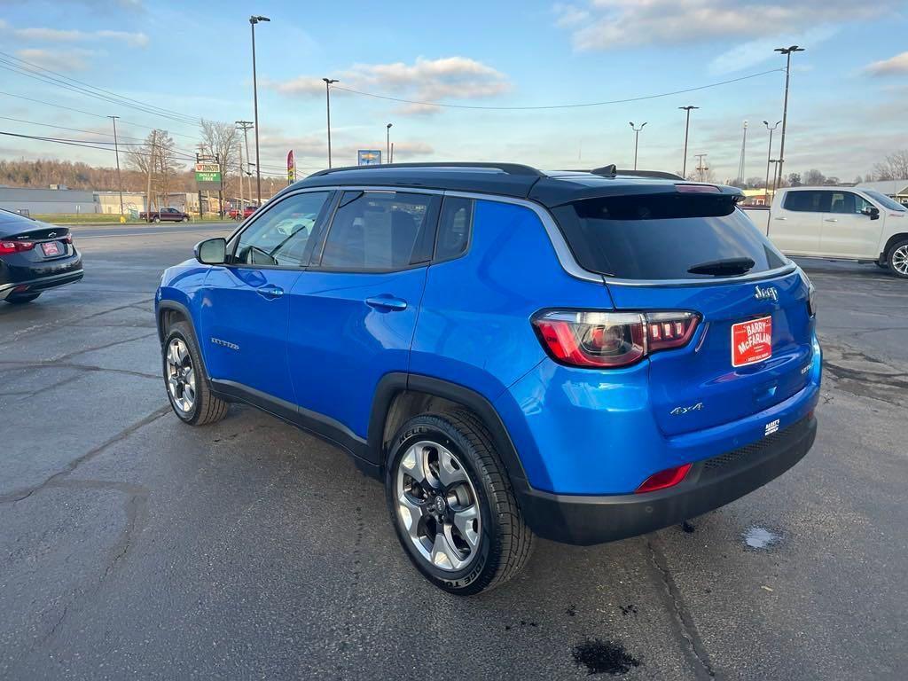 used 2021 Jeep Compass car, priced at $17,000