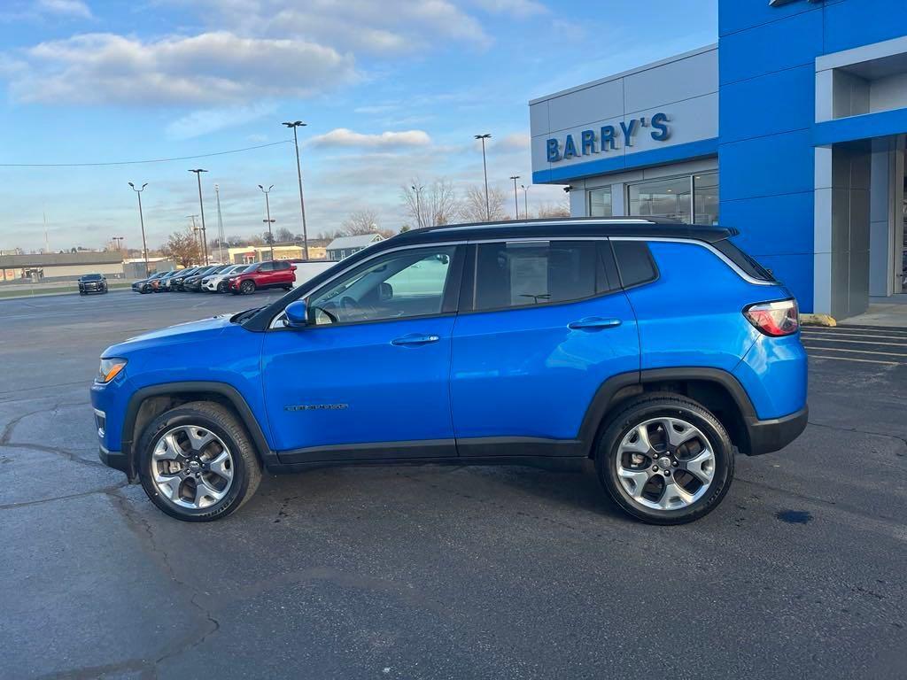 used 2021 Jeep Compass car, priced at $17,000