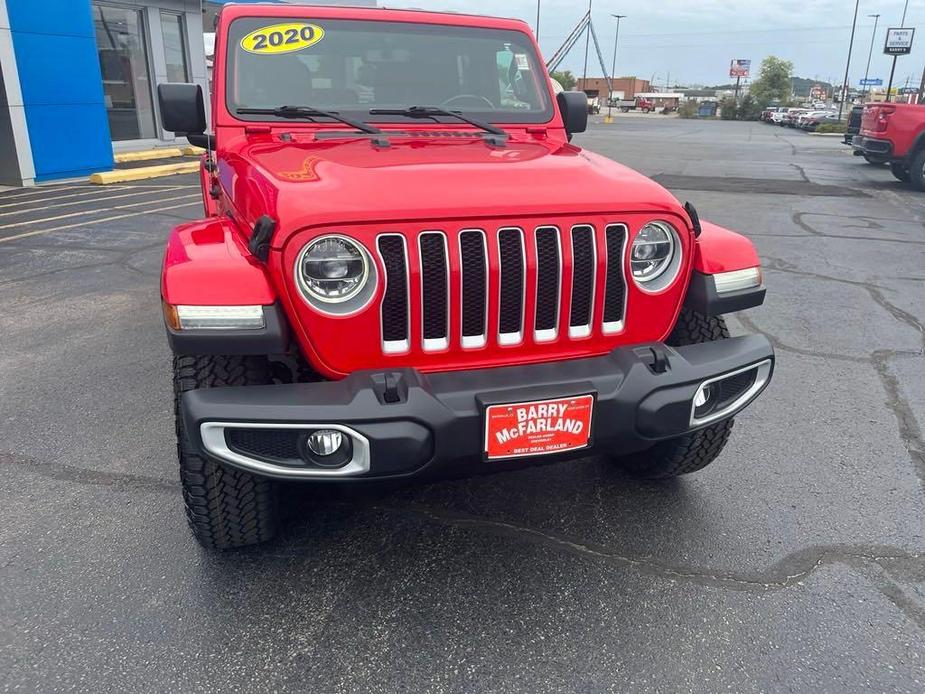 used 2020 Jeep Wrangler Unlimited car, priced at $32,000