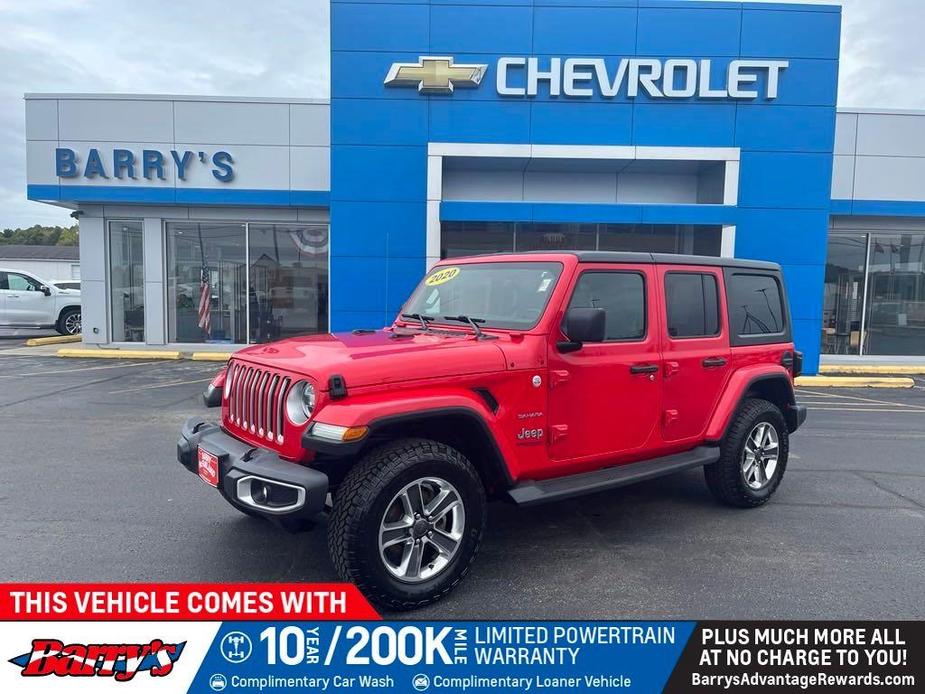 used 2020 Jeep Wrangler Unlimited car, priced at $32,000