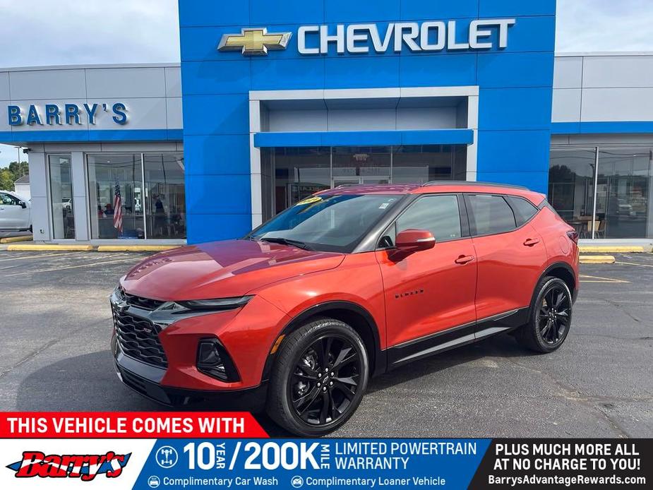 used 2021 Chevrolet Blazer car, priced at $31,000