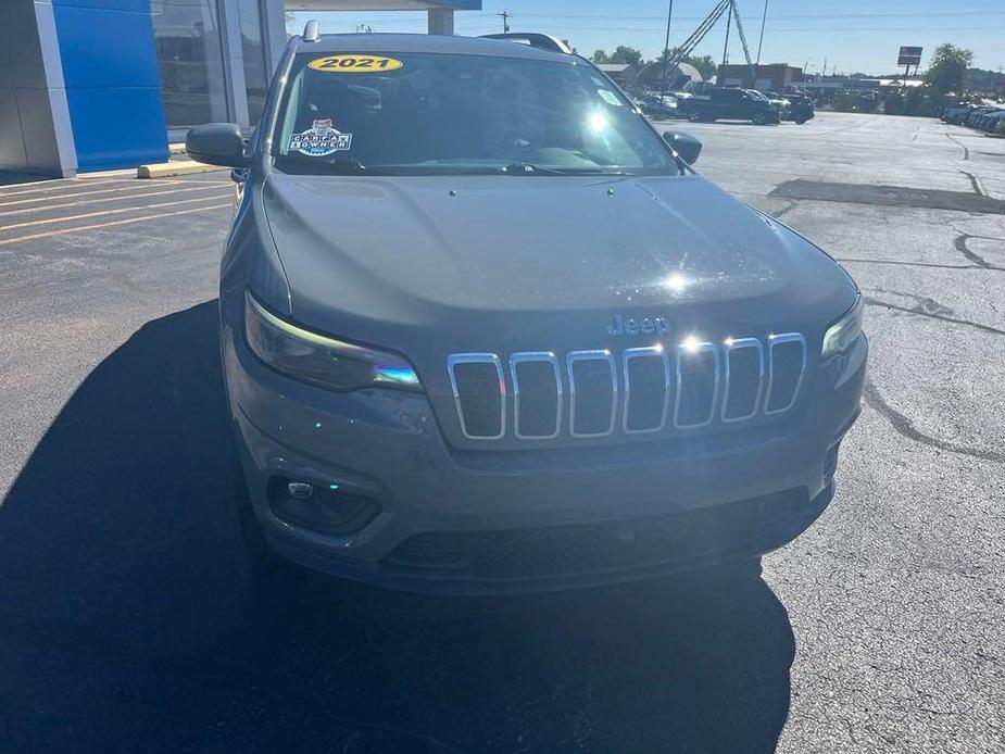 used 2021 Jeep Cherokee car, priced at $20,500