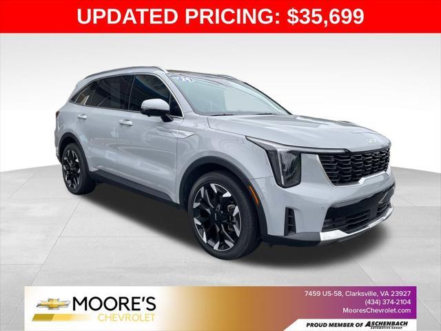 used 2024 Kia Sorento car, priced at $35,699