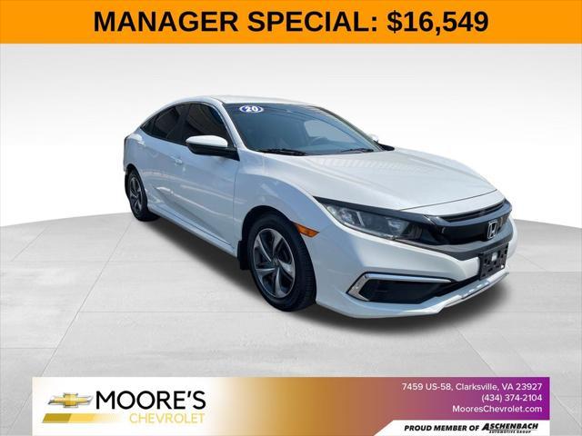 used 2020 Honda Civic car, priced at $16,549