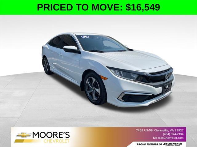 used 2020 Honda Civic car, priced at $16,549