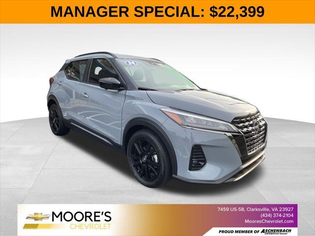 used 2024 Nissan Kicks car, priced at $22,399