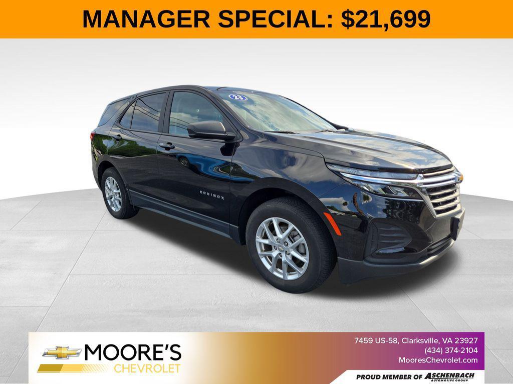 used 2023 Chevrolet Equinox car, priced at $21,699